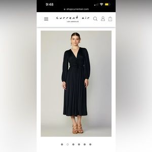 Current Air Sidonie Pleated Maxi Size M
